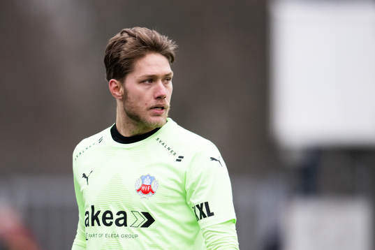 Helsingborgs målvakt Kalle Joelsson