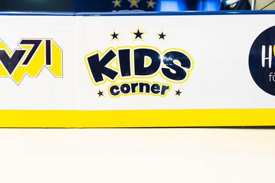 Logotypen för HV71s Kids Corner