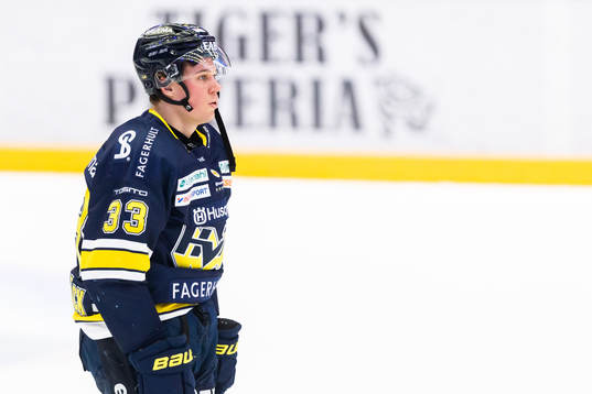 HV71s Måns Lindbäck deppar