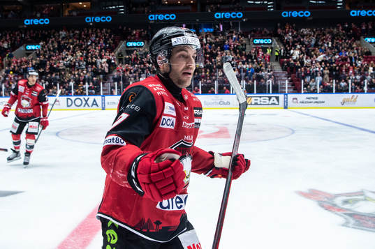 Malmö Redhawks Pathrik Westerholm jublar