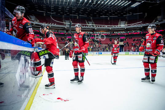 Malmö Redhawks Lance Bouma, Christoffer Forsberg, Kim