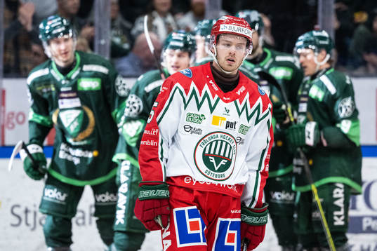 Frölundas Filip Johansson deppar
