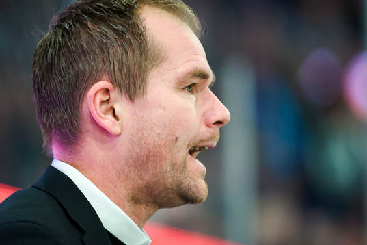Färjestads huvudtränare Tomas Mitell