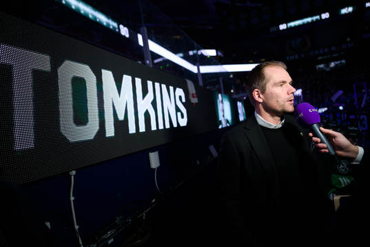 Färjestads huvudtränare Tomas Mitell