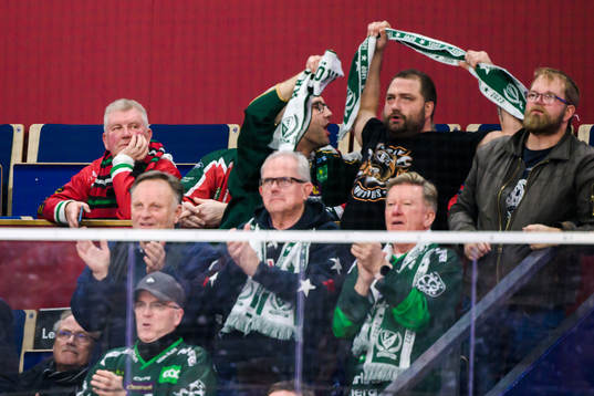 Frölundas supportrar deppar