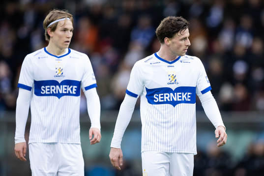 IFK Göteborgs Johan Bångsbo och Carl Johansson