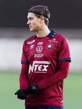 Örgrytes Noah Christoffersson på line up innan