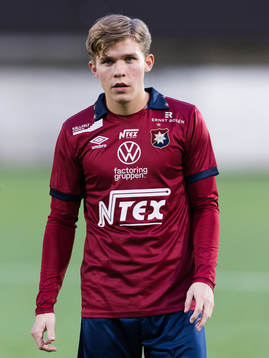 Örgrytes Isak Dahlqvist på line up innan träningsmatchen
