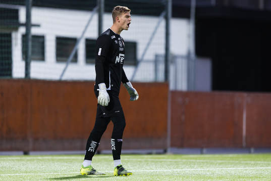Örgrytes målvakt Mathias Nilsson