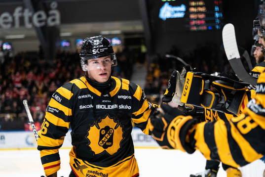 Skellefteås Rickard Hugg jublar