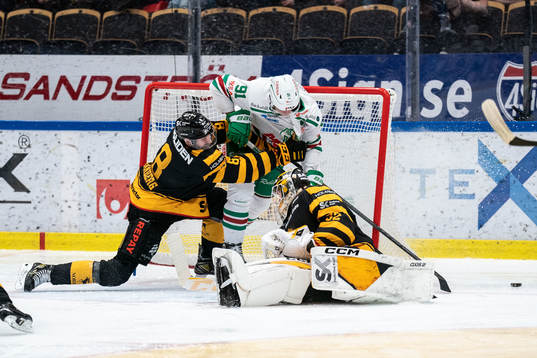 Skellefteås Petter Granberg och Rögles Adam Tambellini
