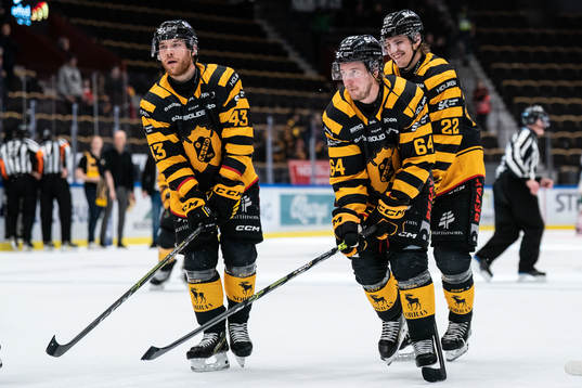 Skellefteås Filip Sandberg, Jonathan Pudas och Jonathan