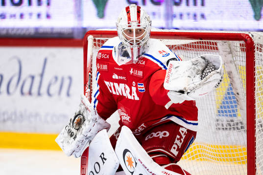 Timrås målvakt Jacob Johansson