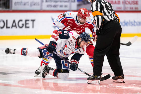 Linköpings Makus Ljungh och Timrås Anton Lander