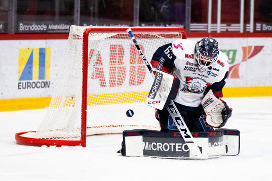 Linköpings målvakt  Marcus Högberg