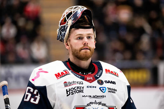 Linköpings målvakt Marcus Högberg