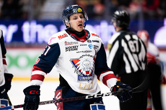 Linköpings Makus Ljungh deppar
