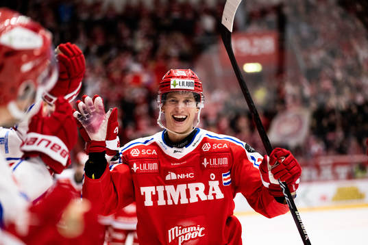 Timrås Robin Alvarez jublar