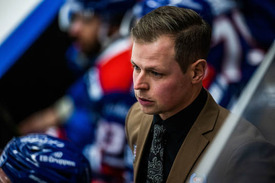 Oskarshamns tränare Martin Filander