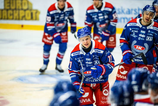 Oskarshamns Antti Suomela jublar