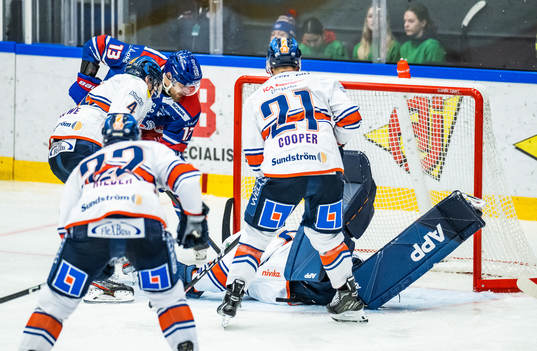 Oskarshamns Jiri Smejkal gör här 1-0