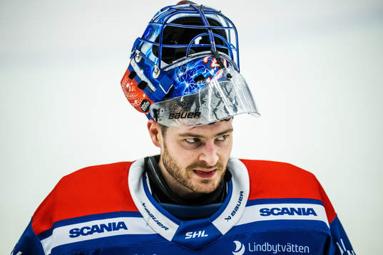 Oskarshamns målvakt Tim Juel