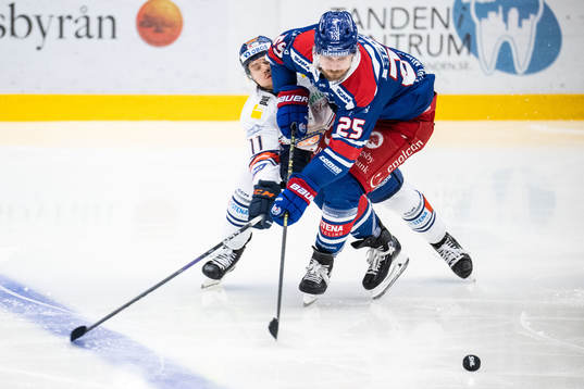 Växjös Kalle Kossila och Oskarshamns Johannes Salmonsson