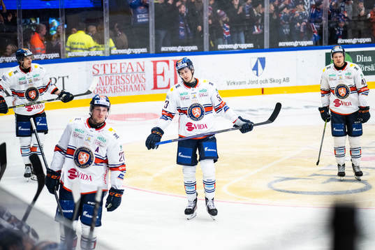 Växjös Martin Lundberg, Filip Nordberg och Ludvig Nilsson