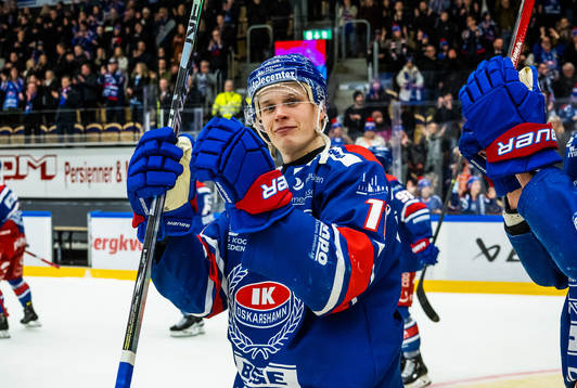 Oskarshamns Antti Suomela jublar