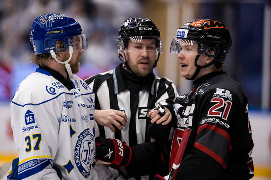 Leksands Anton Lindholm och Örebros Linus Öberg