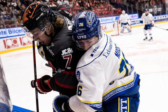 Örebros Marcus Hardegård och Leksands Patrik Noren