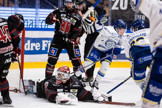 Leksands Marcus Karlberg jublar