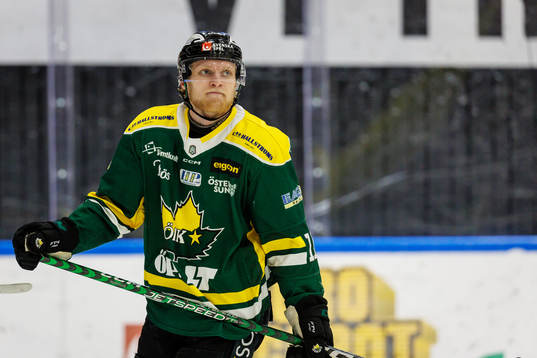 Östersunds Oscar Pentler  deppar