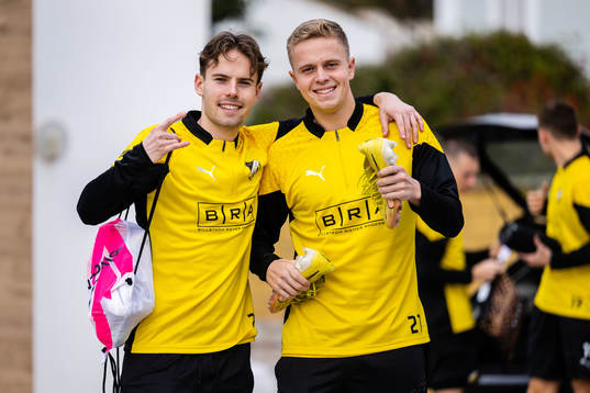 Lars Olden Larsen and Tomas Olai Totland