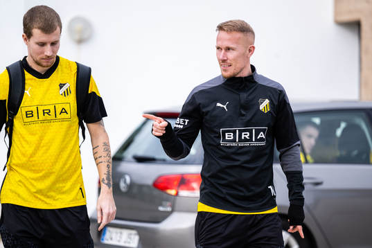 Simon Gustafson och Mikkel Rygaard Jensen