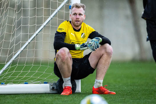 Målvakt Peter Abrahamsson
