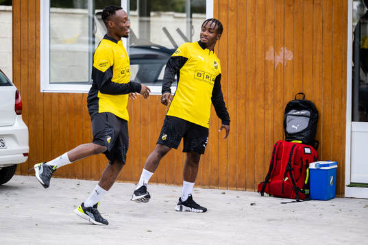 Benie Adama Traore och Ibrahim Sadiq