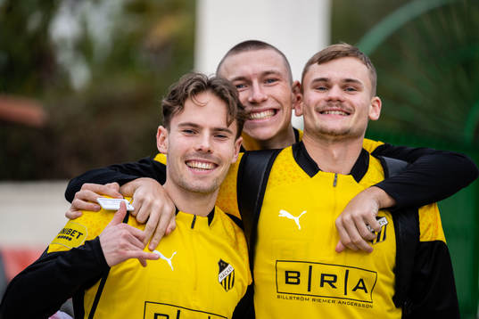 Lars Olden Larsen and Tomas Olai Totland