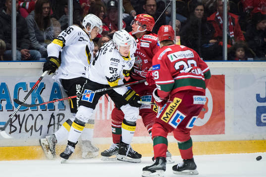 Västerås Liam Dower Nilsson med Anthon Eriksson och Modos