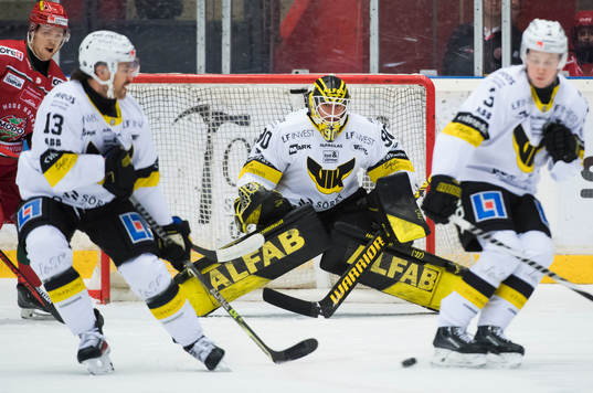 Västerås målvakt Ian Blomquist