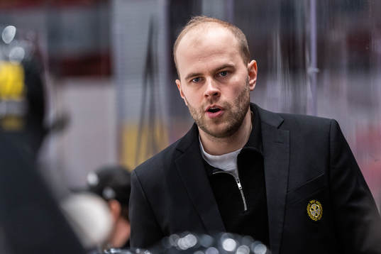 Brynäs tränare Filip Eriksson