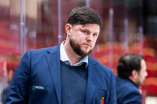 Luleås assisterande tränare Oskar Häggström