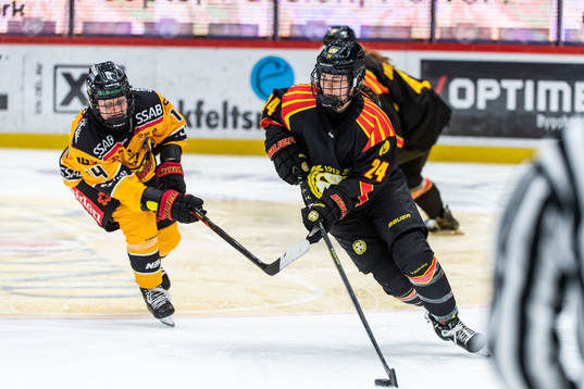 Luleås Wilma Sjölund och Brynäs Sara Cajanova
