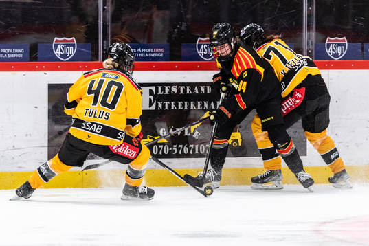 Luleås Noora Tulus, Brynäs Anna Meixner och Luleås Anna