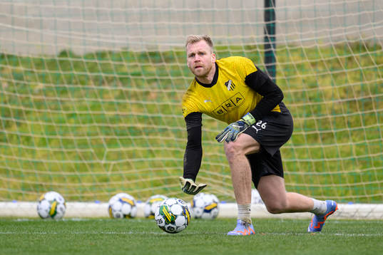 Målvakt Peter Abrahamsson