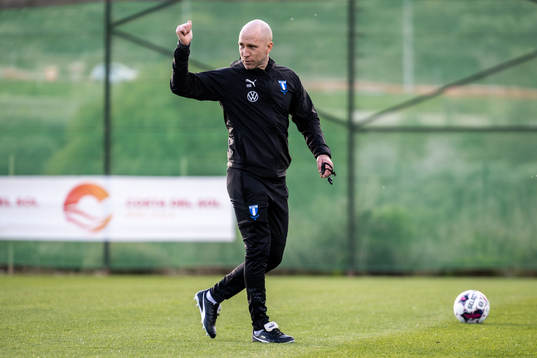 Tränare Henrik Rydström