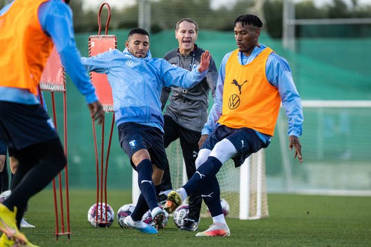 Sergio Pena och Samuel Kotto