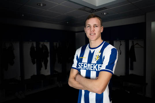 I denna handoutbild från IFK Göteborg syns nyförvärvet