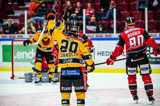 Luleås Jack Connolly jublar