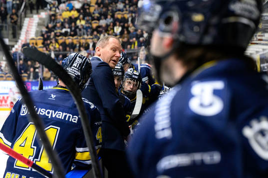HV71s tränare Johan Lindbom